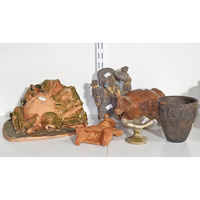 Various Replica Ancient Ceramics Etc