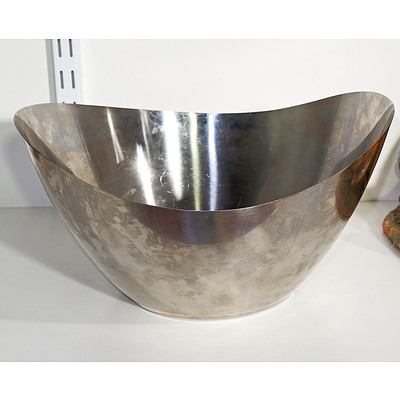 Vintage Danish Stainless Steel Bowl