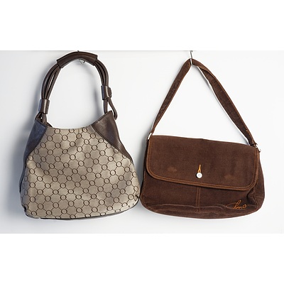 Oroton Handbag, and Vintage Levis Corduroy Handbag