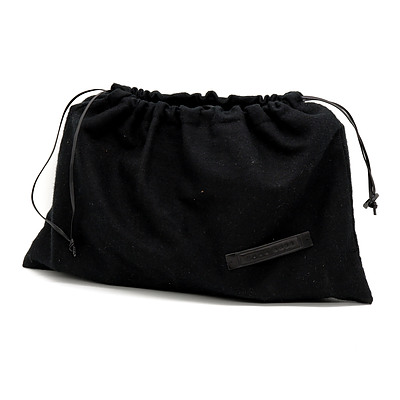 Genuine Hugo Boss Black Leather Taylor Mini Bag