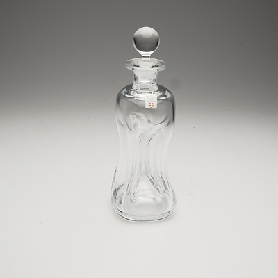 Holmegaard Kluk-Kluck Glass Decanter with Stopper