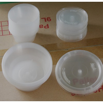 Selection of Chanrol Sauce/Jelly Containers and Lids - New