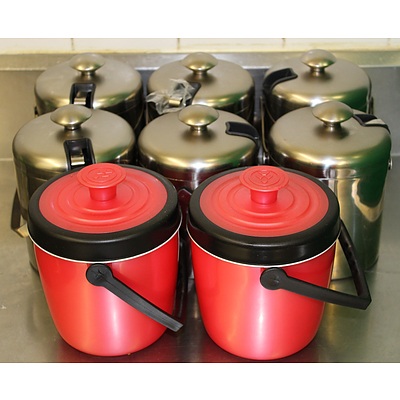 Rice Serving Buckets - Lot of Eight