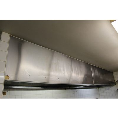 Sims Air Commercial Stainless Steel Dual Range Hood