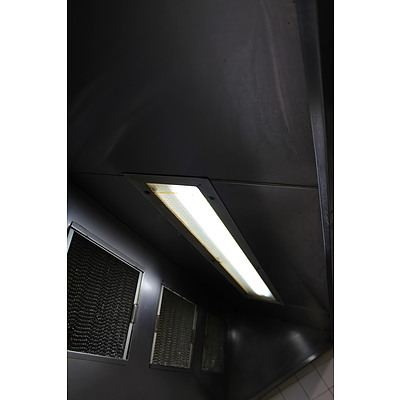 Sims Air Commercial Stainless Steel Dual Range Hood