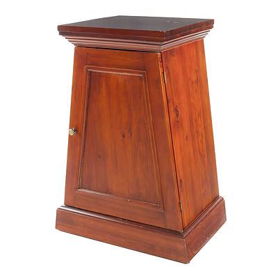 Unusual Tapered Side Cabinet