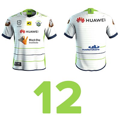 12. Elliott Whitehead - Huawei Charity Jersey to Support Black Dog Institute