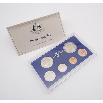 1981 Royal Australian Mint Six Coin  Proof Set