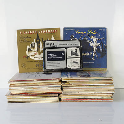 Group of Classical and Other Records and a Record Care Kit, Approximately Eighty
