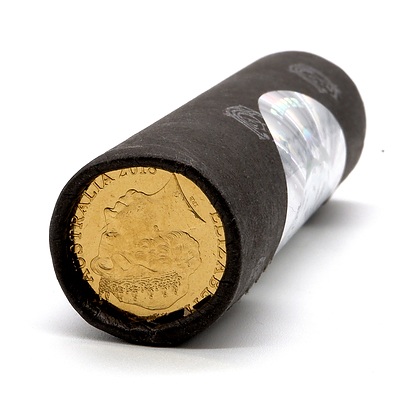 Sealed Cotton and Co Roll of Twenty Five 2017 $2 Lest We Forget Eternal Flame Coins