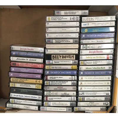 Classical Music Cassette Tapes -Lot Of 49