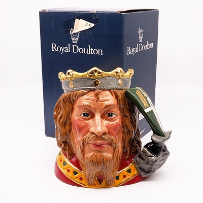 Limited Edition Royal Doulton King Arthur Character Jug, D7055