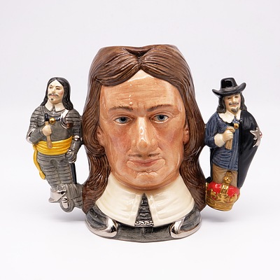Limited Edition Royal Doulton Oliver Cromwell Character Jug, D6986