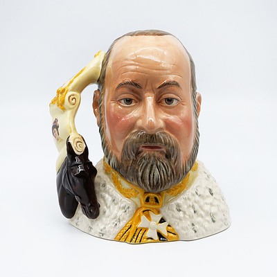 Limited Edition Royal Doulton Edward VII Character Jug, D7154