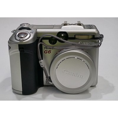 Canon Power Shot G6 7.1MP Digital Camera with 4x Optical Zoom