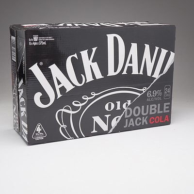 Jack Daniels Double Jack and Cola Case 24 x 375 ml Cans