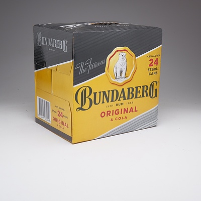 Bundaberg Original Rum and Cola Case 24x 375ml Can