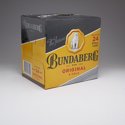 Bundaberg Original Rum and Cola Case 24x 375ml Can