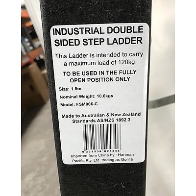 Gorilla Industrial Five Rung A-Frame Ladder