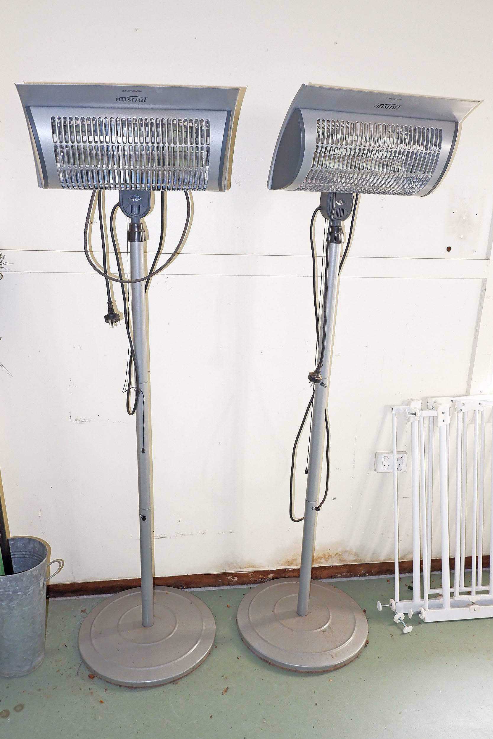 Two Mistral Outdoor Electric Heaters Lot 1140587 ALLBIDS