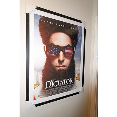 Framed The Dictator Poster
