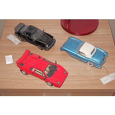 Three Franklin Mint Model Cars