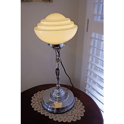 Large Art Deco Diana Lamp