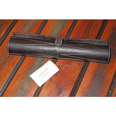 Oroton Leather Backgammon Set