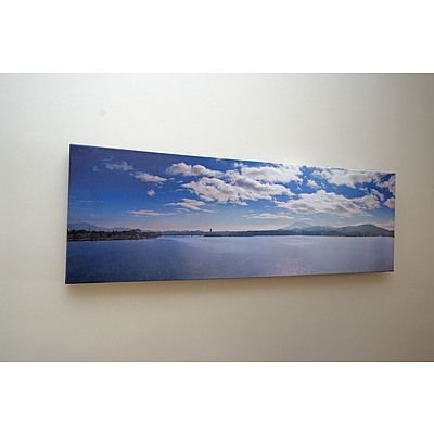 Canvas Print of Lake Burley Griffin