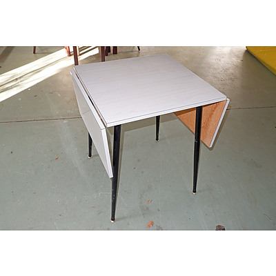 1960s Laminex Dropside Table