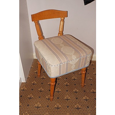 Unusual Vintage Bedroom Chair