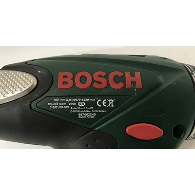 Bosch 18V 10mm Cordless Drill