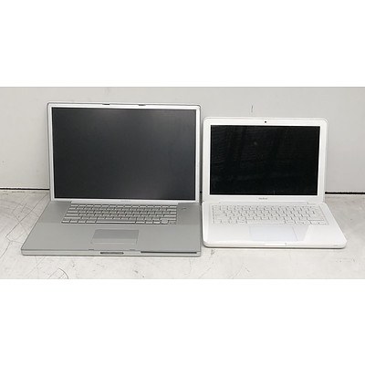Apple 17-Inch PowerBook G4 & Apple (A1342) Core 2 Duo CPU MacBook