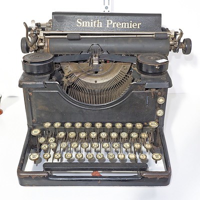 Antique Smith Premier Typewriter