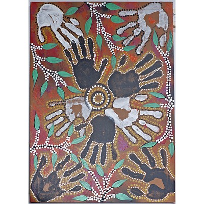 Dale Huddleston 'Reconciliation' Oil on Canvas