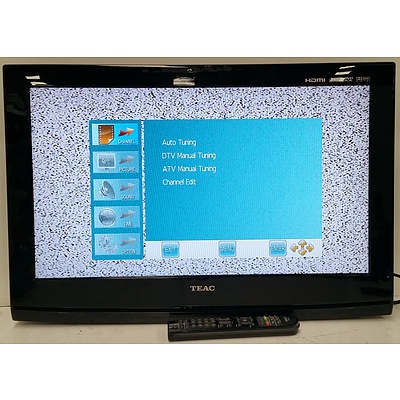 TEAC LCDV2655HDW 26 Inch LCD/DVD Combo TV