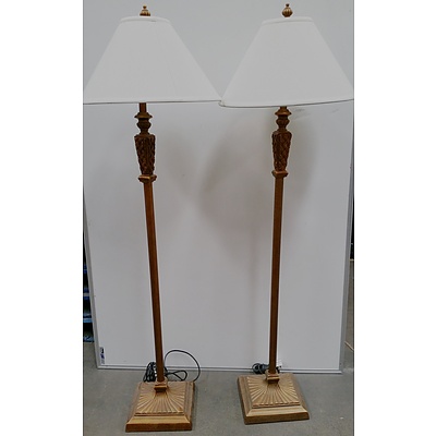 Drexel Floor Lamps - Lot of Two
