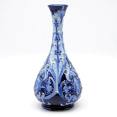 William Moorcroft Florian Ware Macintyre & Co Iris Vase