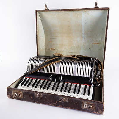 Vintage Baleani Altimoro Piano Accordion with Original Case