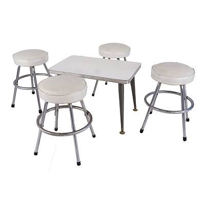 Vintage Childs Stools and Table Circa 1960s