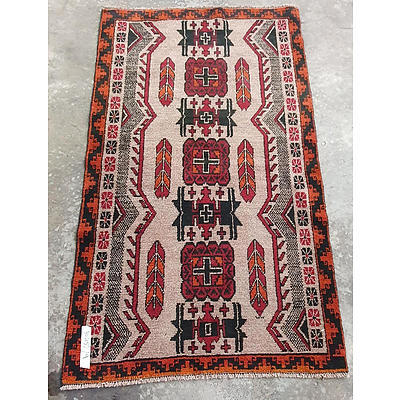 Baluchi Hand Knotted Wool Pile Rug