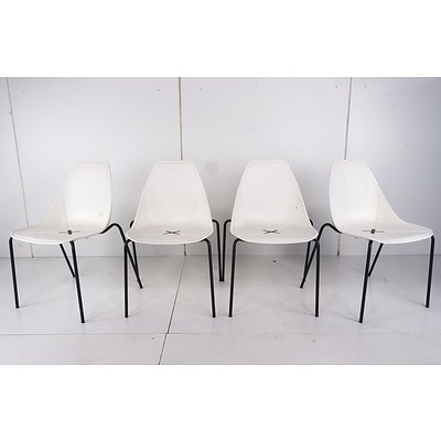 Four Mario Mazzer X Chairs for Alma Design (4)
