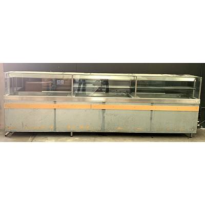 Commercial Stainless Steel Refrigerated Display Unit