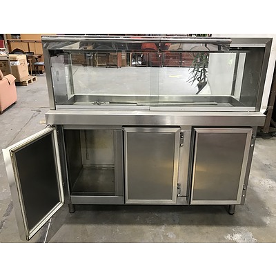 Stainless Steel Commercial Refrigerated Display