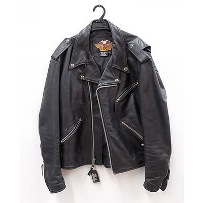 Harley Davidson Leather Jacket Size XL