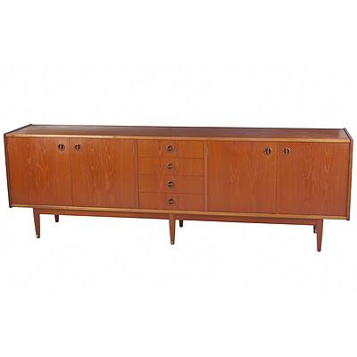 1960s Parker 'Nordic Collection' Teak Extra Long Sideboard