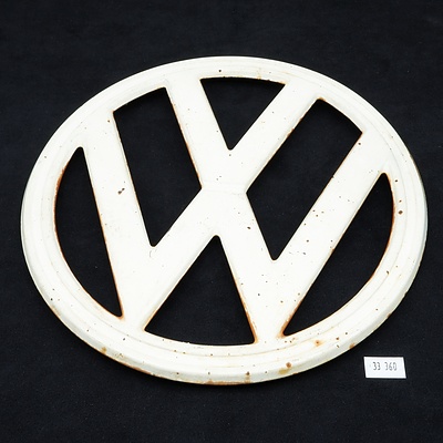 Vintage VW Kombi Badge, Circa 1950s