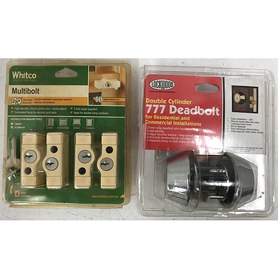 Lockwood Deadbolt and Whitco Multibolt