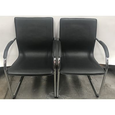 Black Reception Chairs