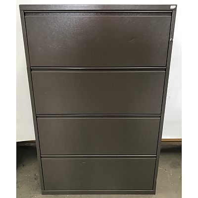 Lockable Four Drawer Storage Cabinet